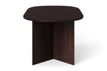Vera Soikea Ruokapöytä 180x100 cm Puun ja Savutammen Näköisenä - Tummanruskea - Huonekalut - Pöytä & ruokailuryhmä - Ruokapöydät & keittiön pöydät