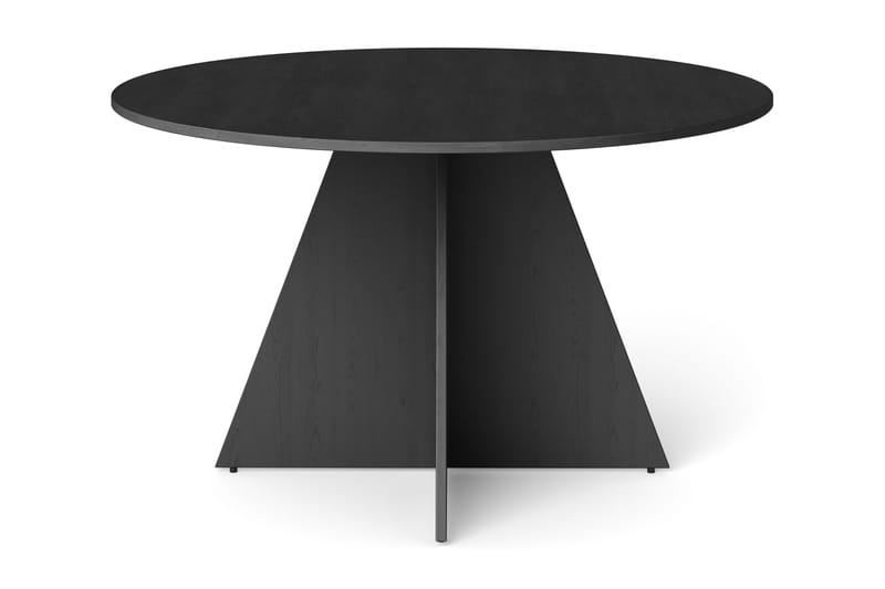 Vera pyöreä ruokapöytä ø130 cm - Musta - Huonekalut - Pöytä & ruokailuryhmä - Ruokapöydät & keittiön pöydät