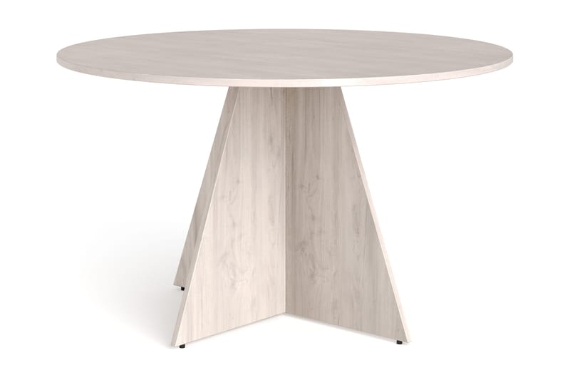 Vera pyöreä ruokapöytä ø130 cm, Valkopesty