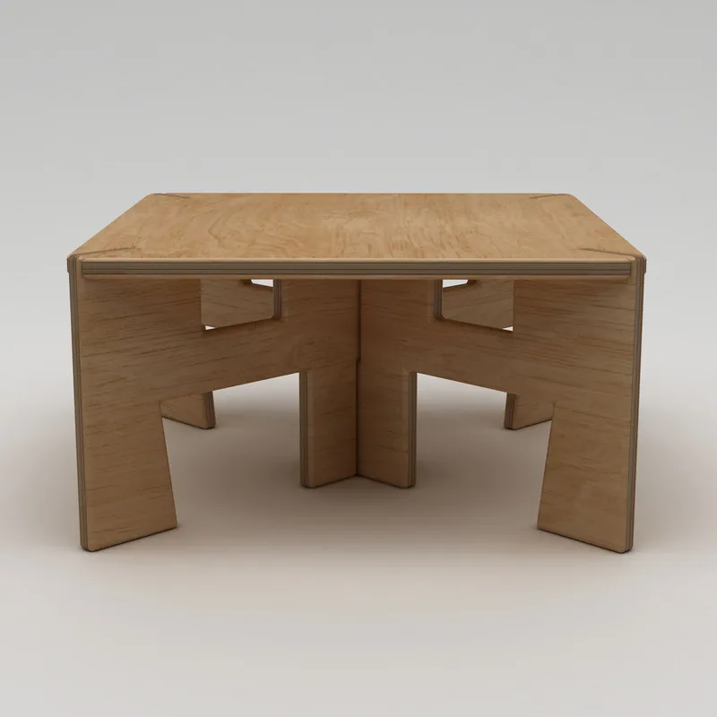 Vetira Sohvapöytä 75 cm - Luonnonpuu - Huonekalut - Pöytä & ruokailuryhmä - Sohvapöytä