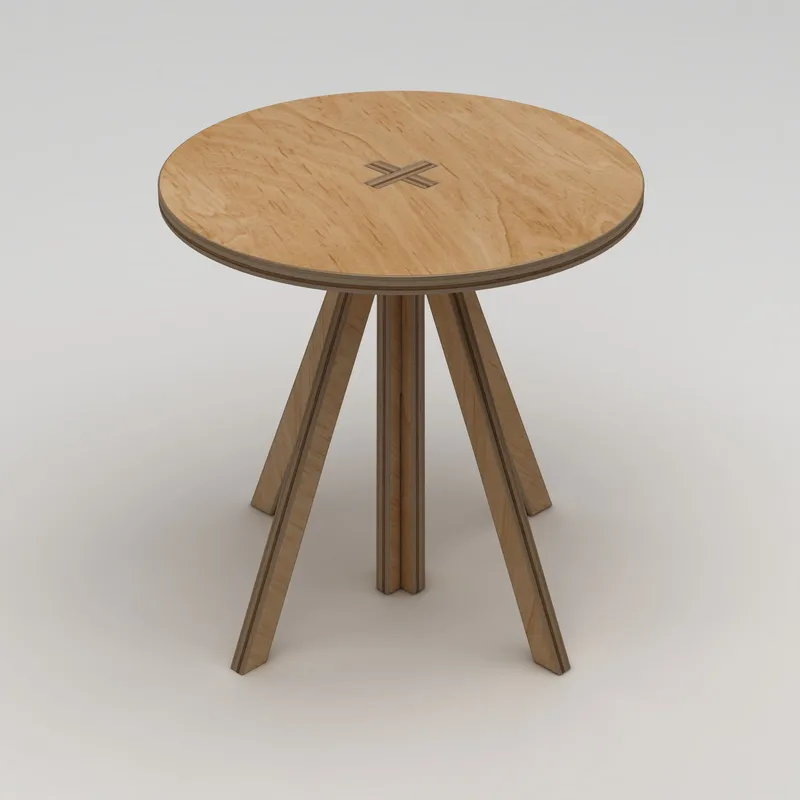 Vimora Ruokapöytä 75 cm - Luonnonpuu - Huonekalut - Pöytä & ruokailuryhmä - Ruokapöydät & keittiön pöydät