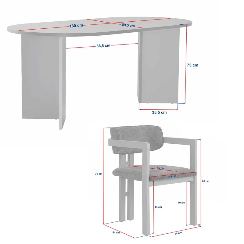 Vintar ruokapöytä- ja tuolisetti 180x75x90 cm 7 osaa - Milano Walnut, Dark Walnut, Brown - Huonekalut - Pöytä & ruokailuryhmä - Ruokailuryhmä