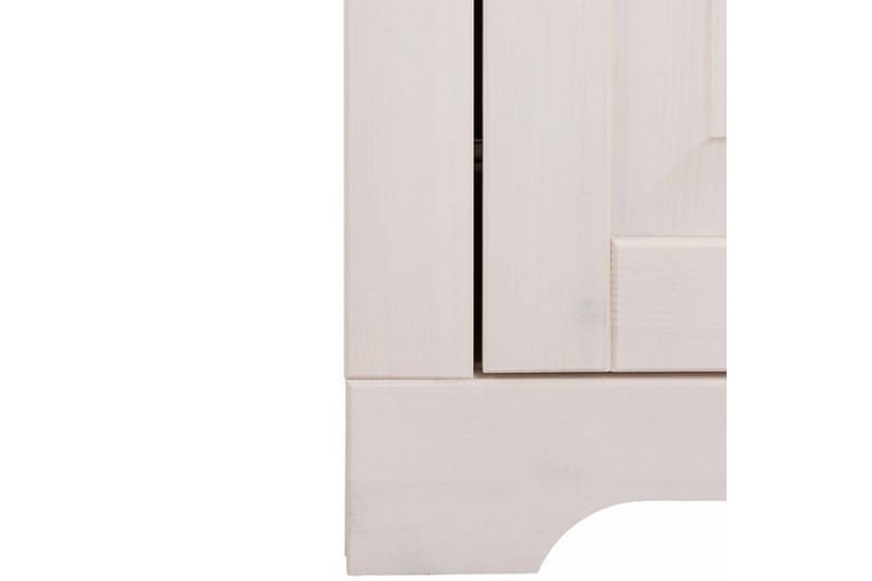 Vitriini Lisa Valkoinen - Valkoinen - Säilytys - Kaappi - Vitriini