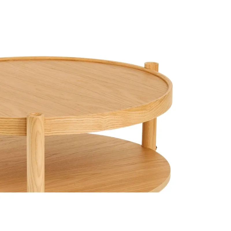 Vornel Sohvapöytä 80 cm - Luonnonväri - Huonekalut - Pöytä & ruokailuryhmä - Sohvapöytä