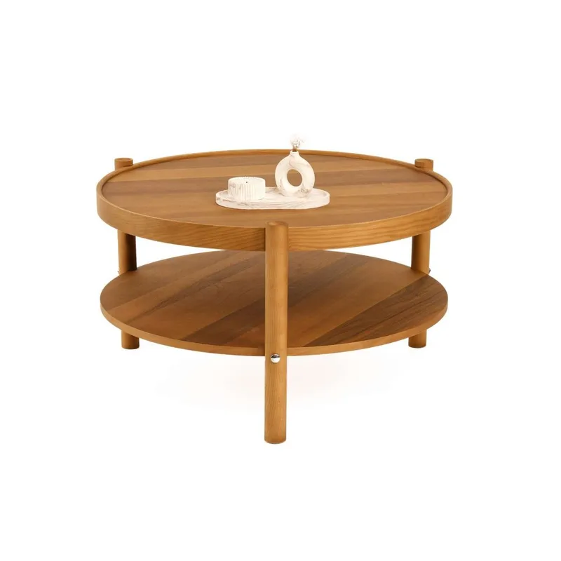 Vornel Sohvapöytä 80 cm - Tummanruskea - Huonekalut - Pöytä & ruokailuryhmä - Sohvapöytä