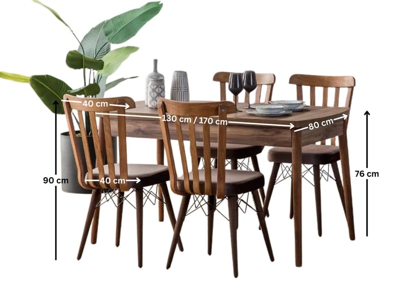 Vyrel lattiavalaisin 34 cm - Huonekalut - Pöytä & ruokailuryhmä - Ruokailuryhmä