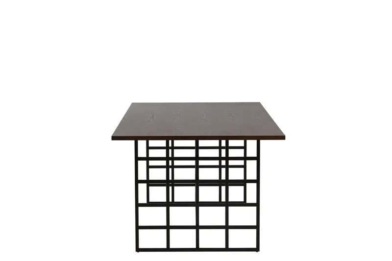 Ystad Ruokapöytä 100 cm - Mokka - Huonekalut - Pöytä & ruokailuryhmä - Ruokapöydät & keittiön pöydät