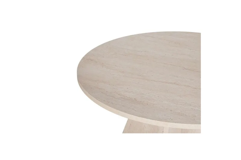 Zalen Ruokapöytä 120 cm - Beige - Huonekalut - Pöytä & ruokailuryhmä - Ruokapöydät & keittiön pöydät