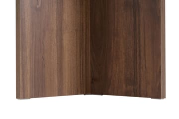 Zalen ruokapöytä 120x75x120 cm - Travertine Walnut - Huonekalut - Pöytä & ruokailuryhmä - Ruokapöydät & keittiön pöydät