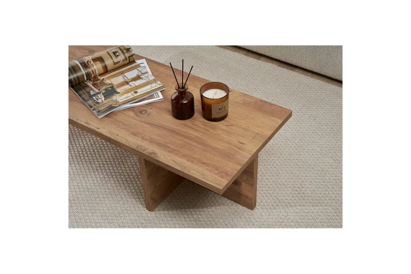 Zephral Sohvapöytä 120 cm - Luonnonväri - Huonekalut - Pöytä & ruokailuryhmä - Sohvapöytä