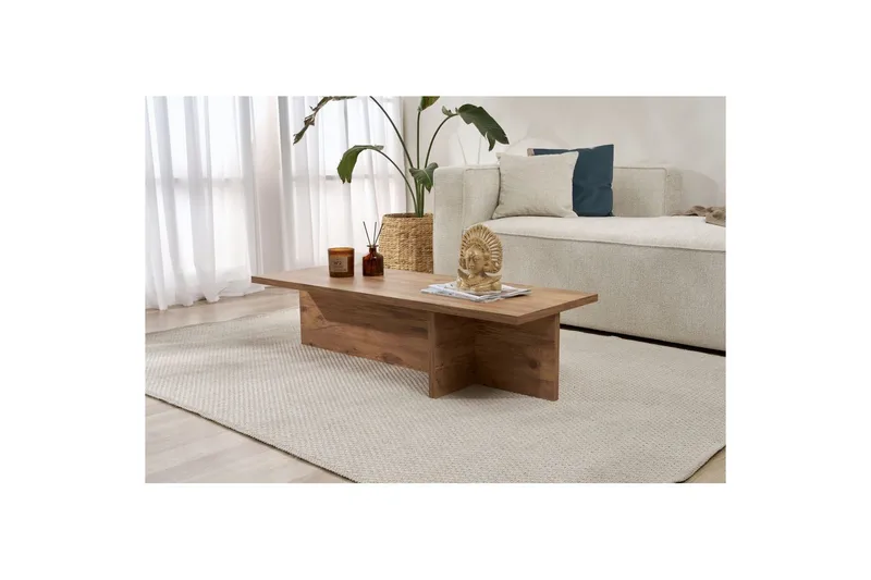 Zephral Sohvapöytä 120 cm - Luonnonväri - Huonekalut - Pöytä & ruokailuryhmä - Sohvapöytä