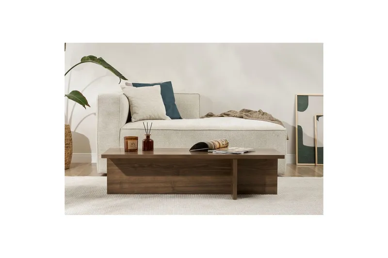 Zephral Sohvapöytä 120 cm - Ruskea - Huonekalut - Pöytä & ruokailuryhmä - Sohvapöytä