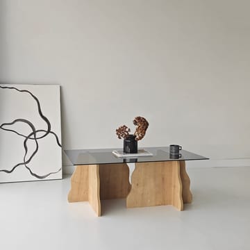 Zevric sohvapöytä 65x105 cm suorakulmainen lasi - Huonekalut - Pöytä & ruokailuryhmä - Sohvapöytä