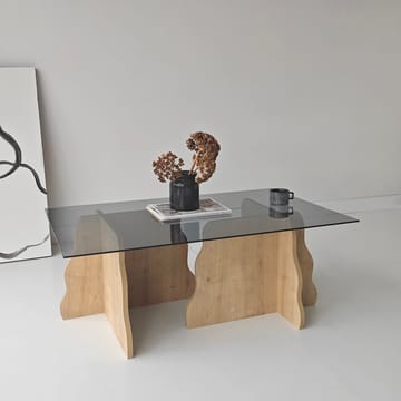 Zevric sohvapöytä 65x105 cm suorakulmainen lasi - Huonekalut - Pöytä & ruokailuryhmä - Sohvapöytä