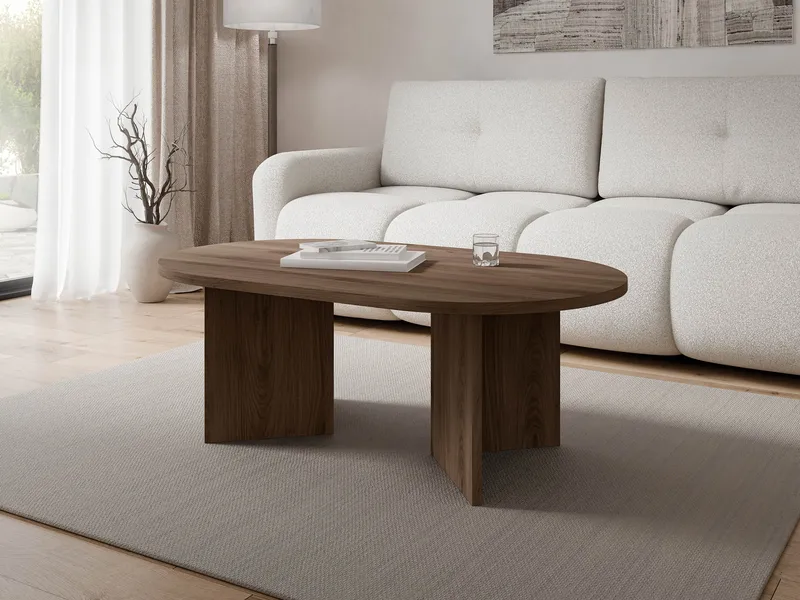 Zyleron Sohvapöytä 110 cm - ruskea - Huonekalut - Pöytä & ruokailuryhmä - Sohvapöytä