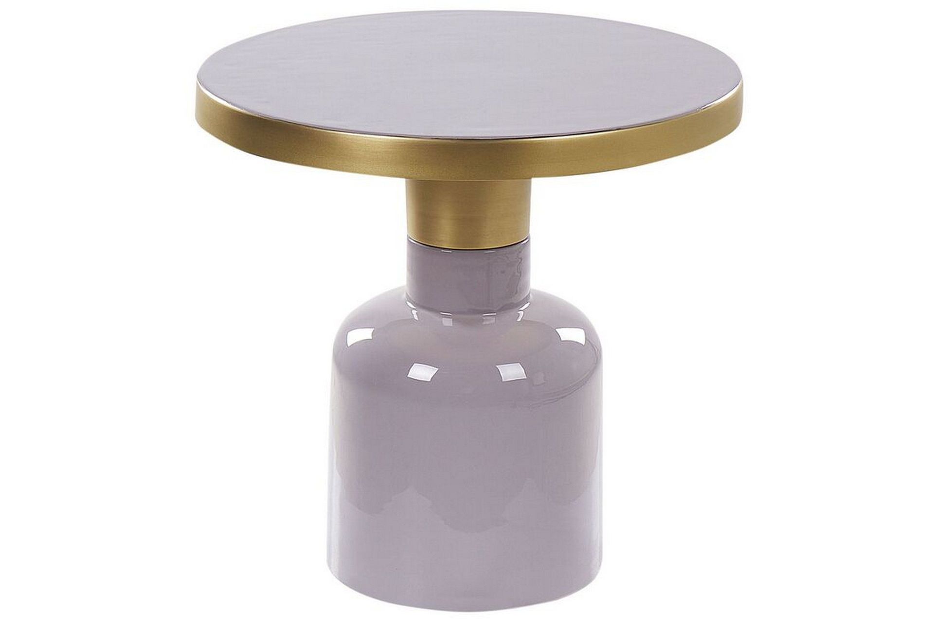 Sidobord Violett, Mässing