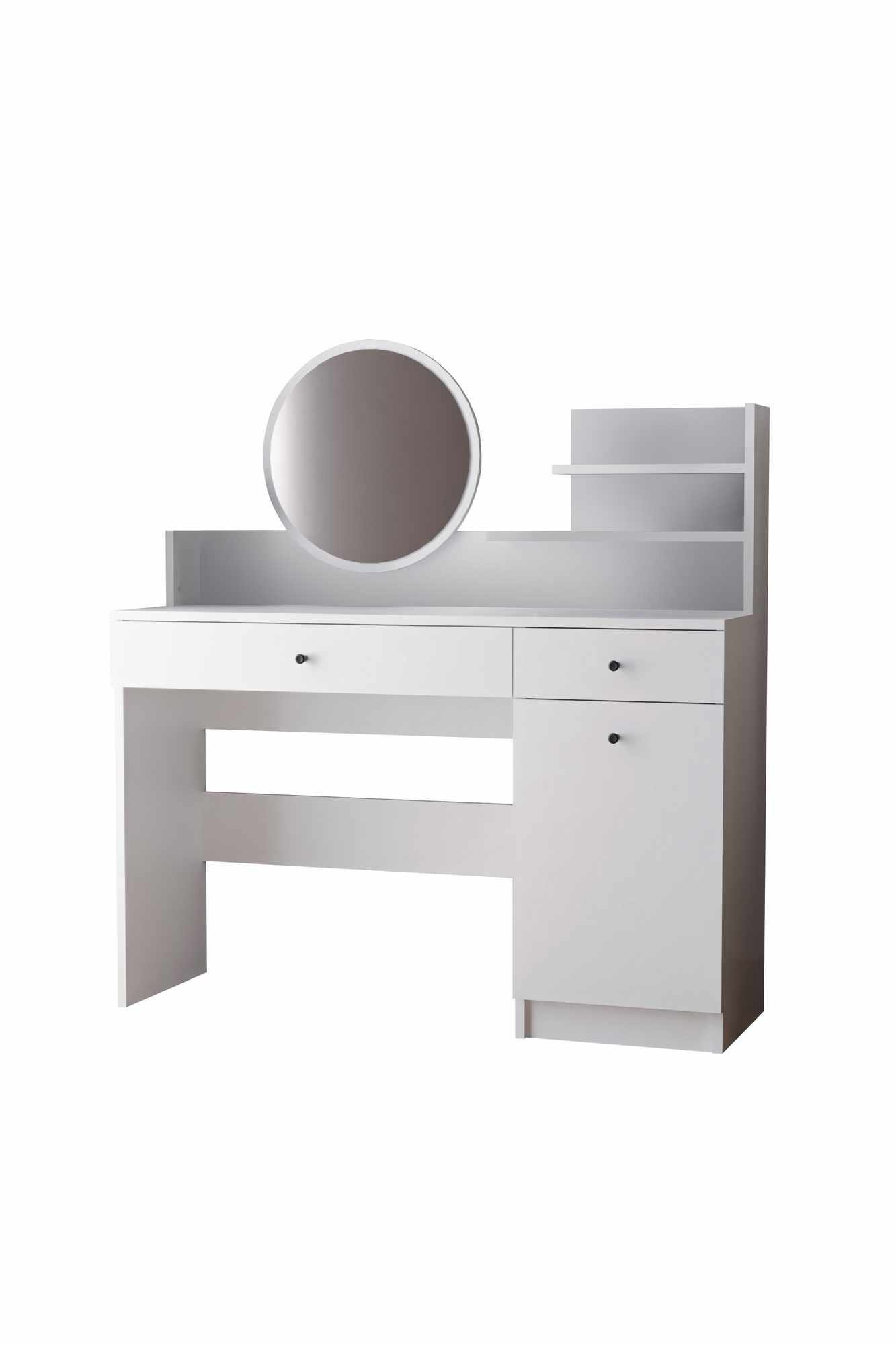 Fabrony kampauspöytä peilillä 124 cm -