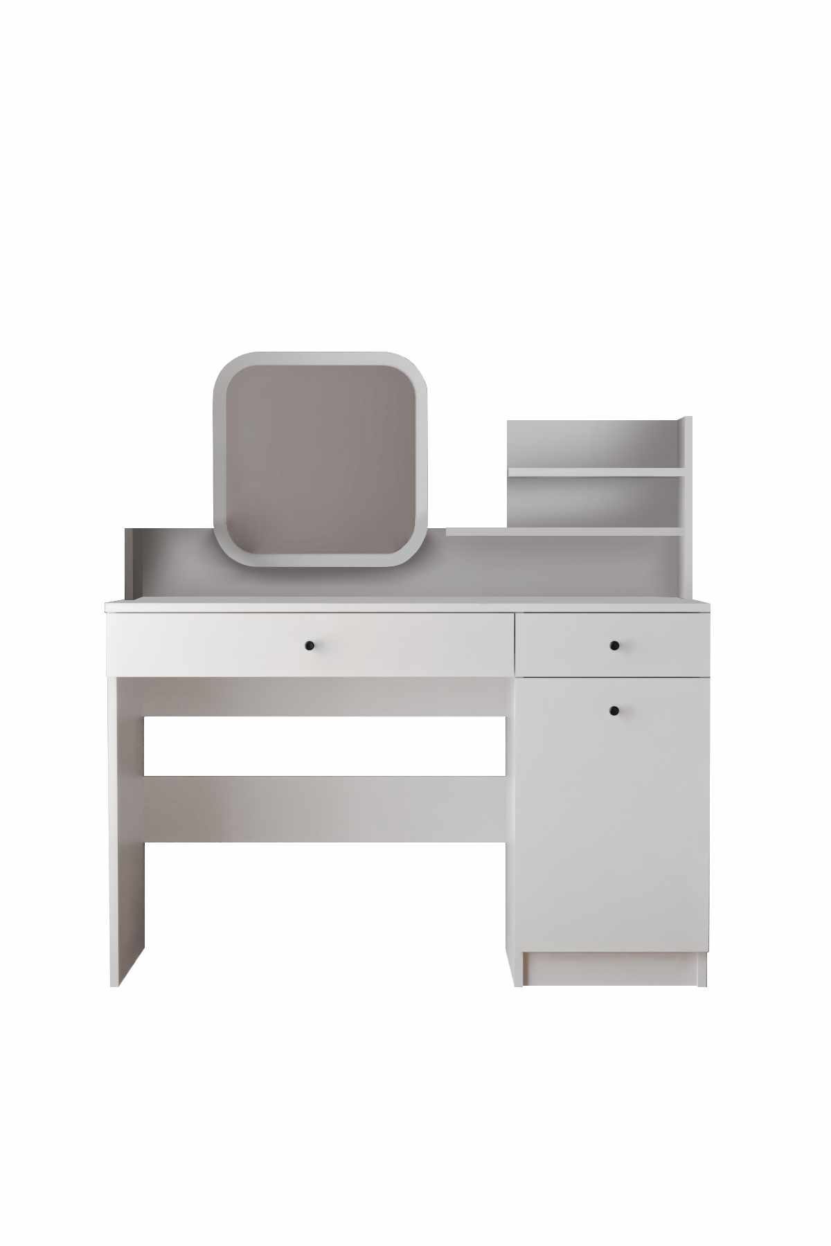 Fabrony kampauspöytä peilillä 90 cm -