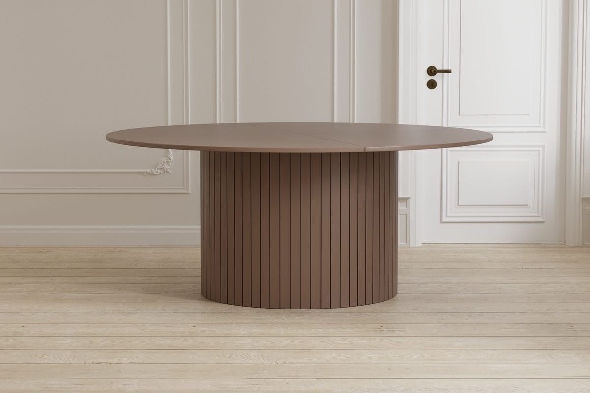 Härön pyöreä ruokapöytä 180 cm - Beige