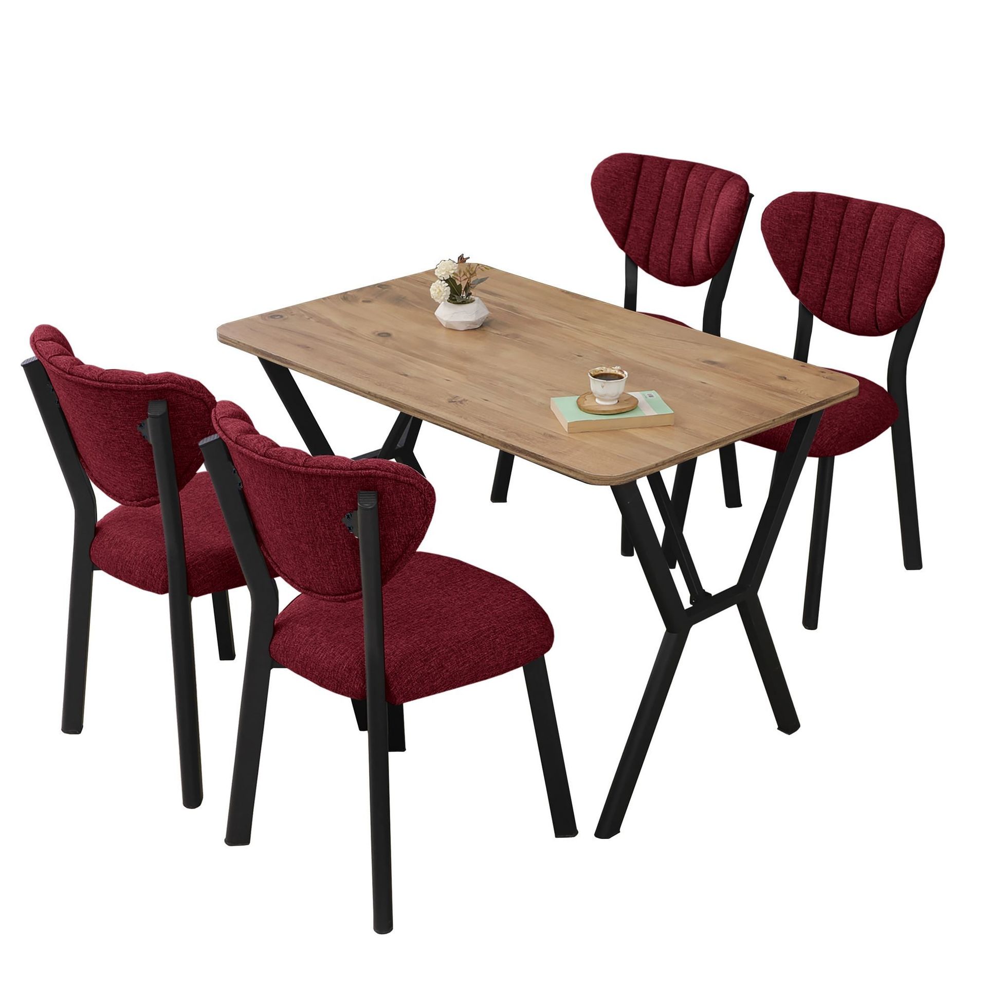 Krylor ruokailuryhmä pöytä 110 cm + 4 tuolia -