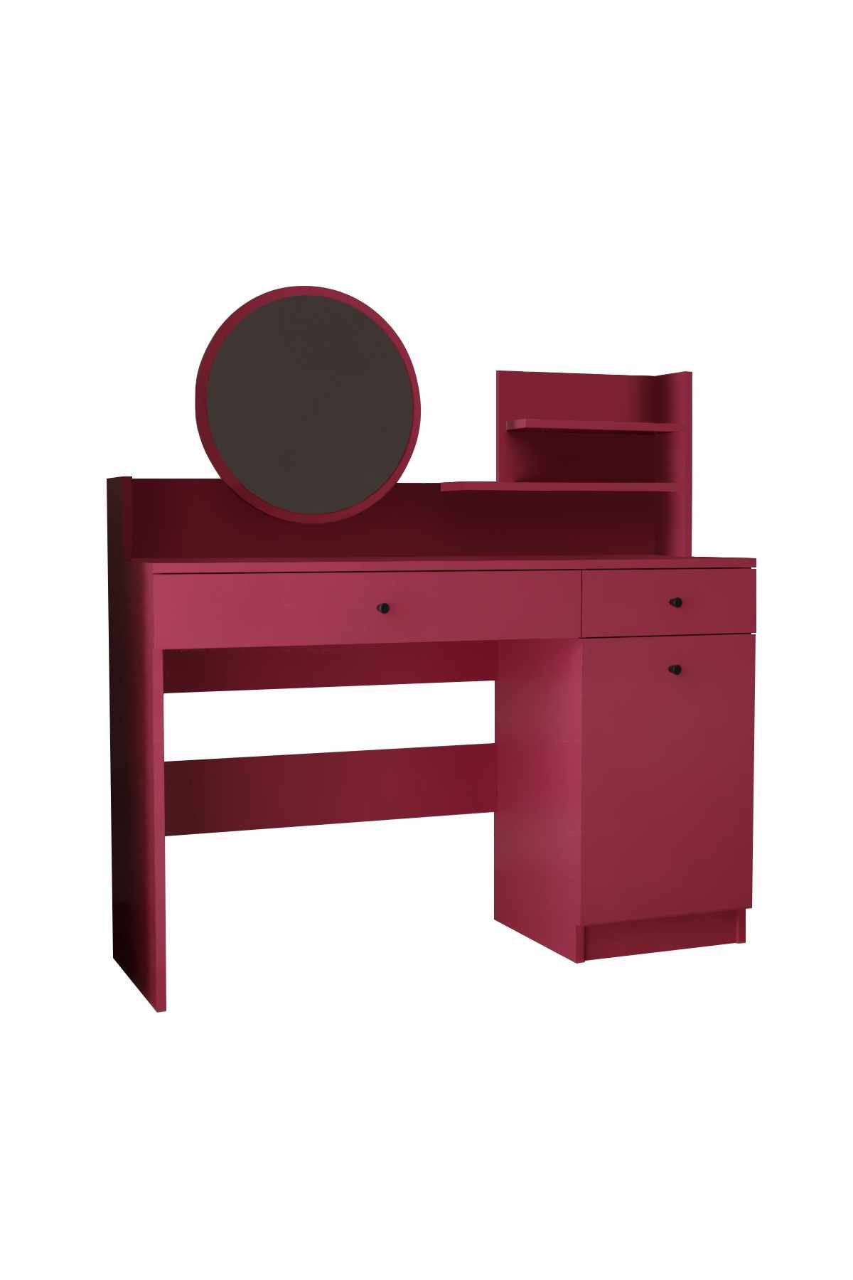 Fabrony kampauspöytä peilillä 124 cm -