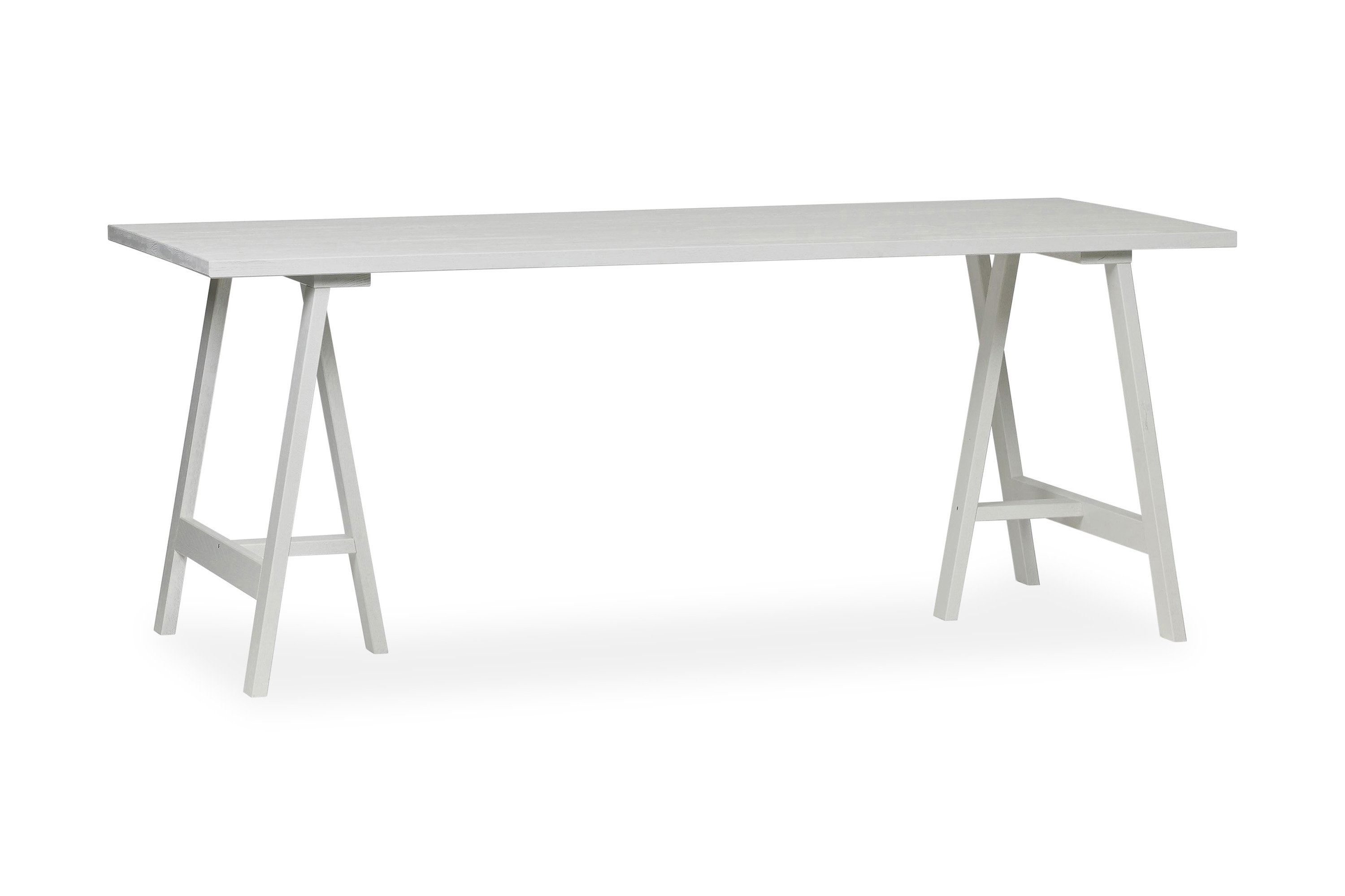 Pöytälevy ruokapöytään Sendoa 220 cm - Valkoinen Saarni