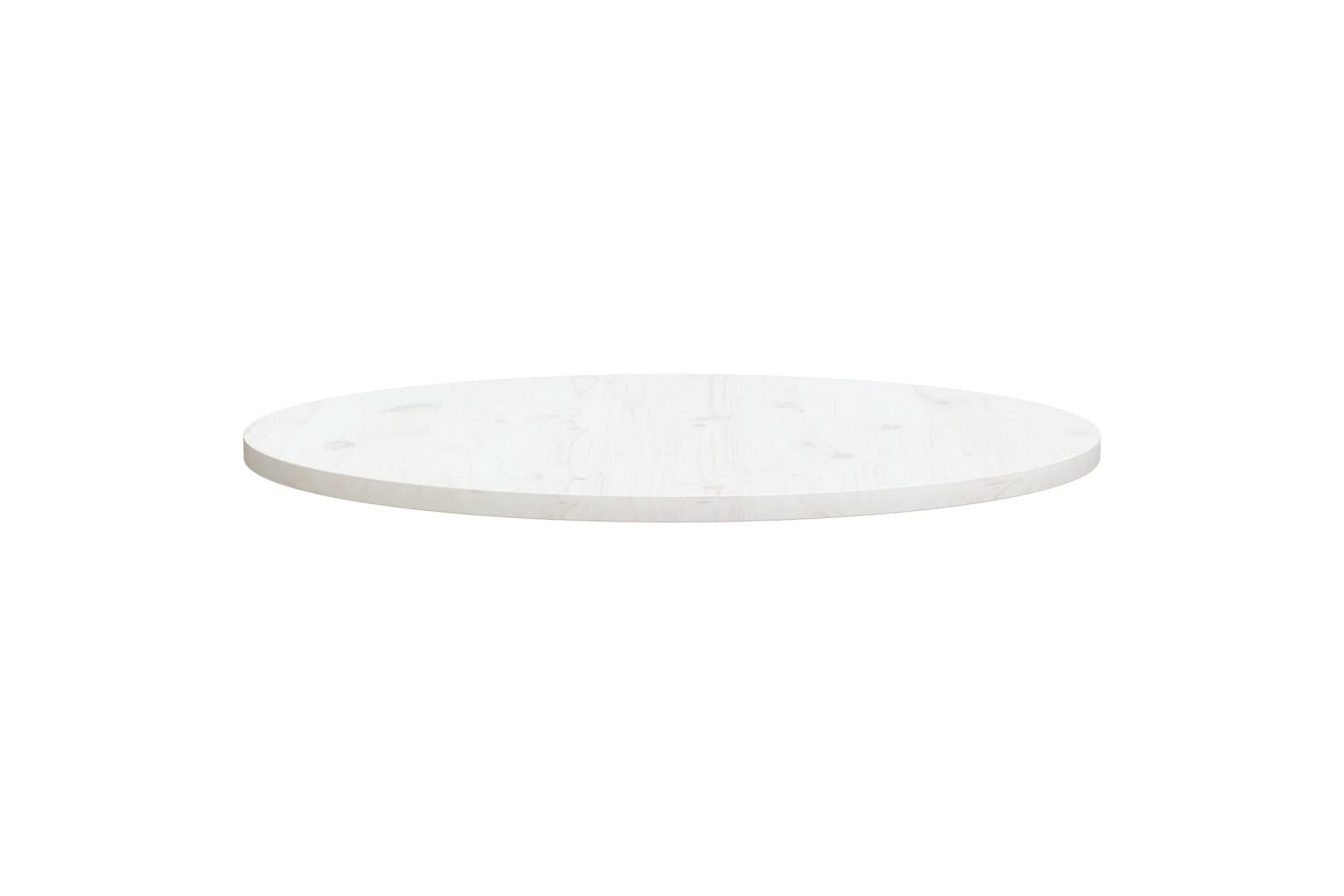Pöytälevy valkoinen 90x2,5 cm täysi mänty - Valkoinen
