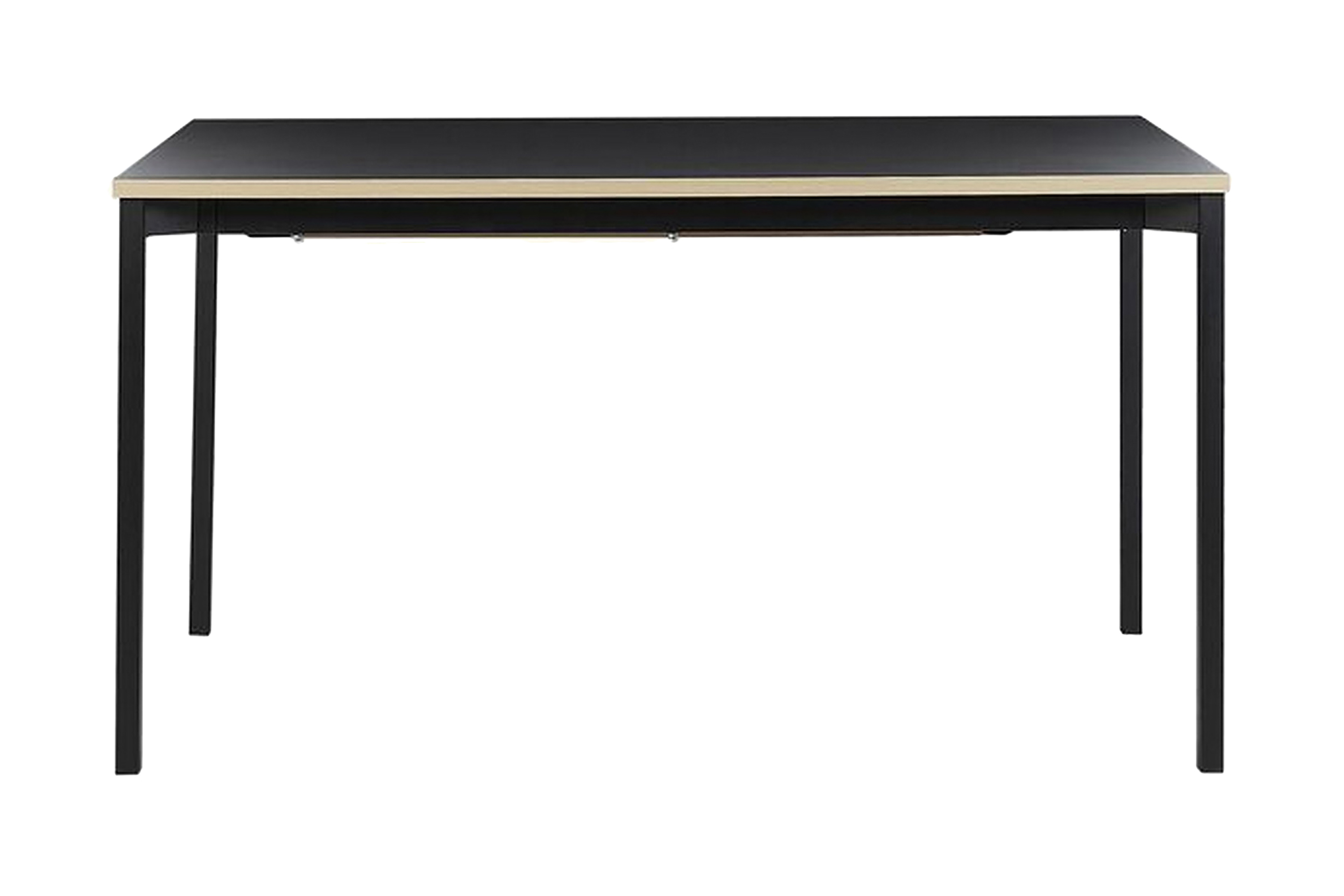 Ruokapöytä Arvier 190 cm kokoontaitettava - Musta