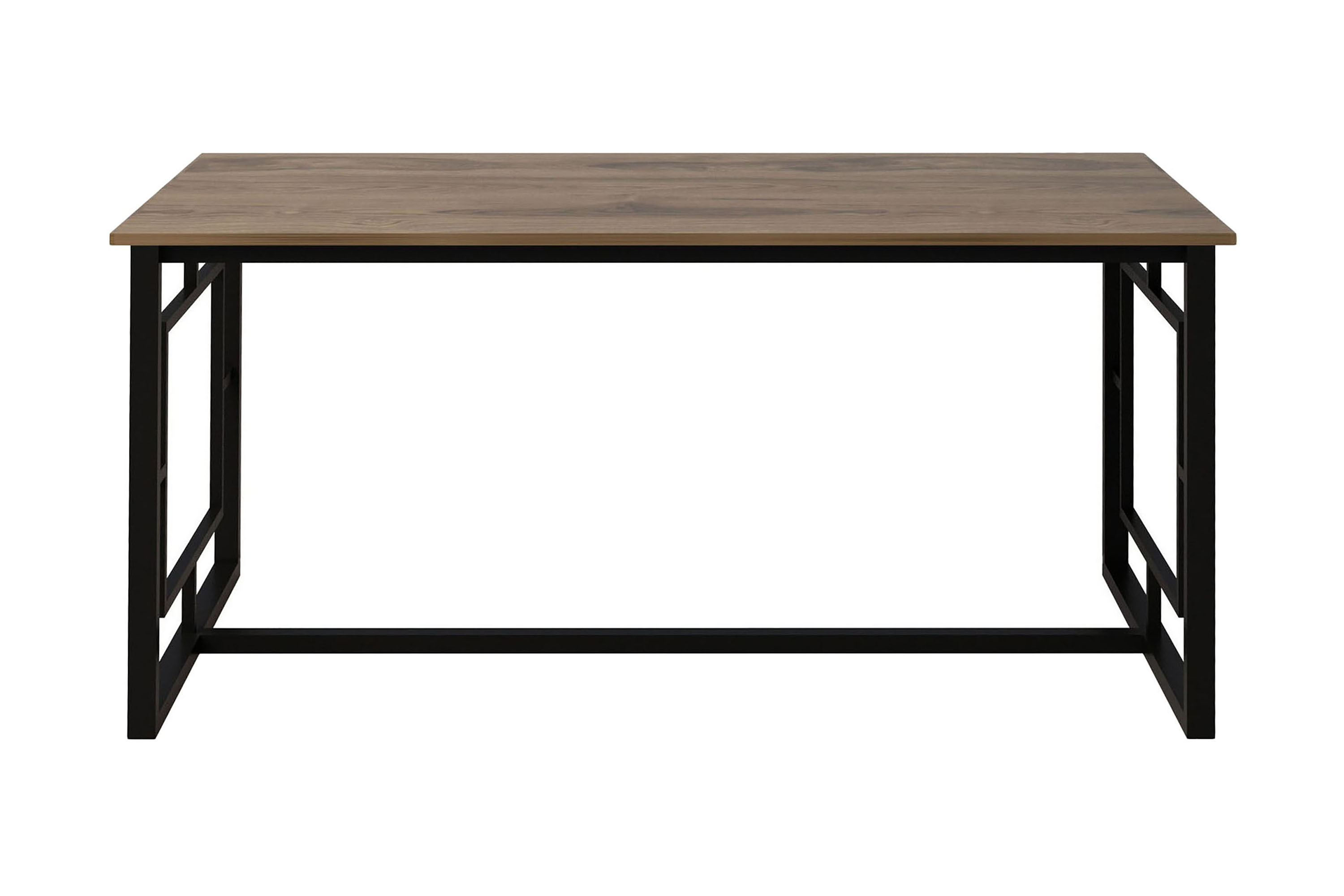 Ruokapöytä Dumö 160 cm - Ruskea/Musta