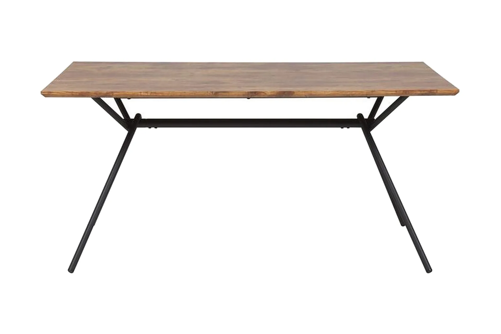 Ruokapöytä Einde 160 cm - Luonnonväri/Musta