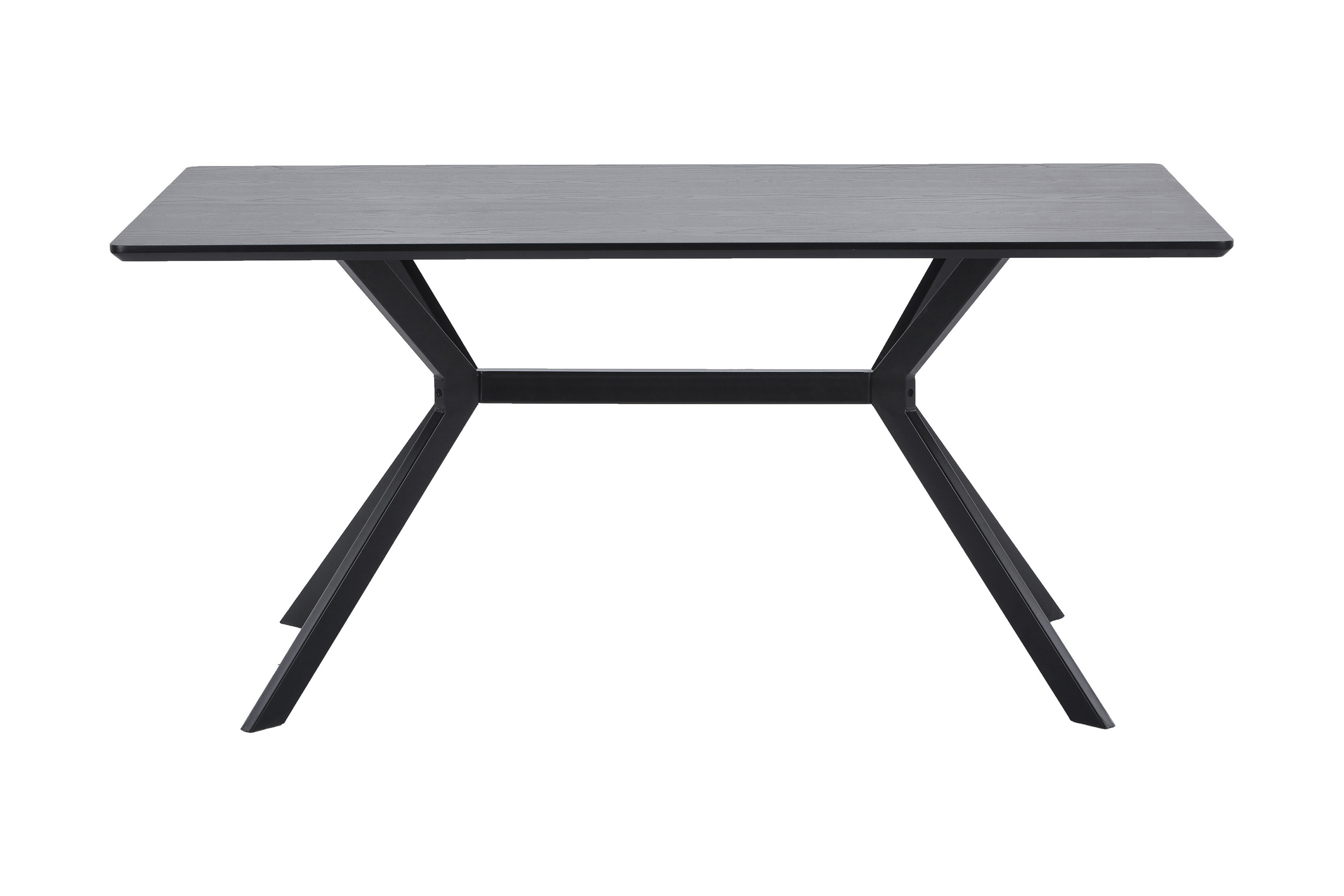 Ruokapöytä Iban 160 cm - Musta