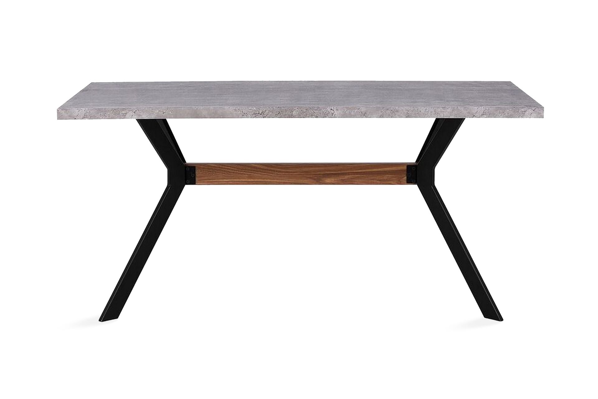 Ruokapöytä Kincade 160x90 cm - Harmaa