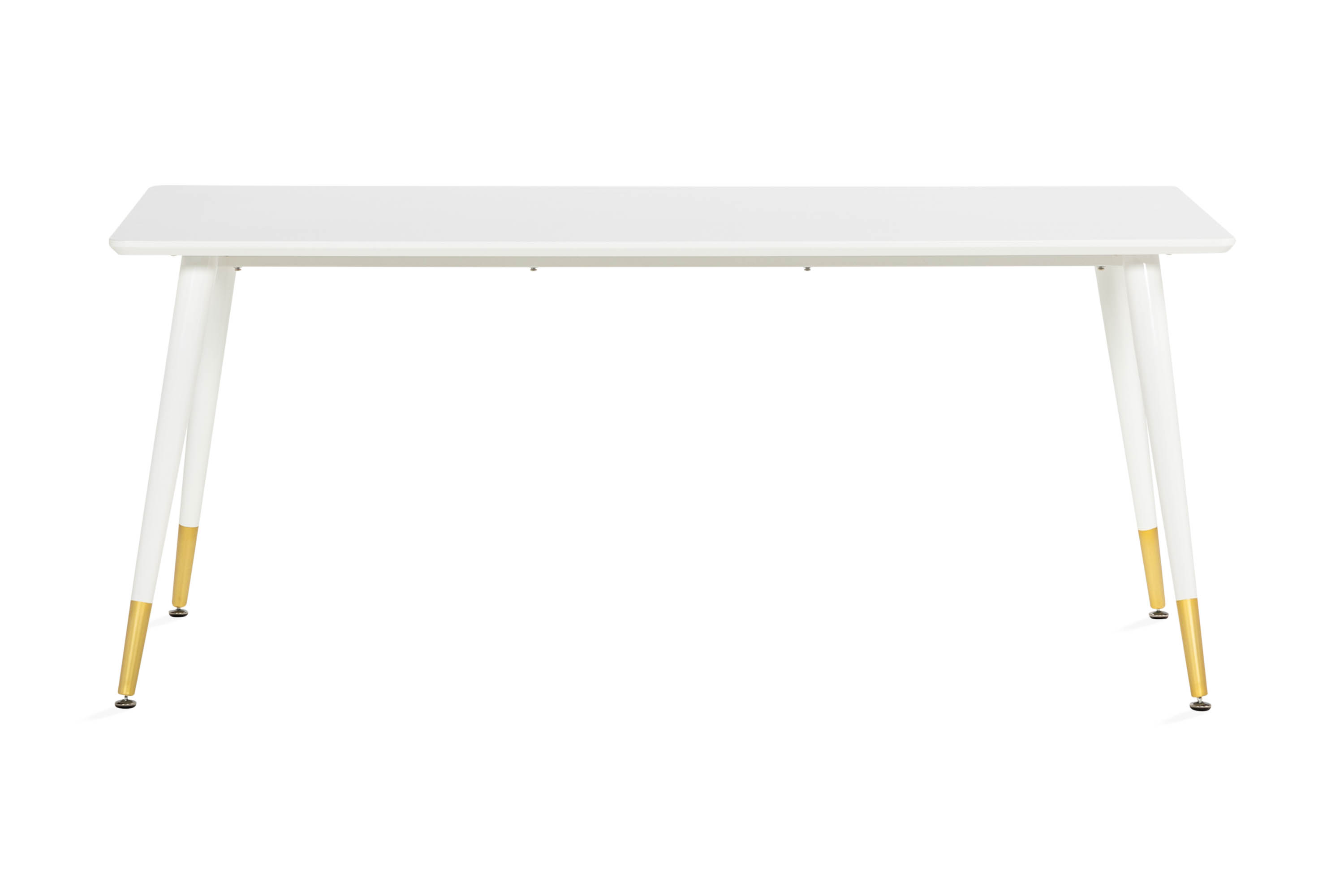 Ruokapöytä Ochobi 180 cm - Musta/Messinki