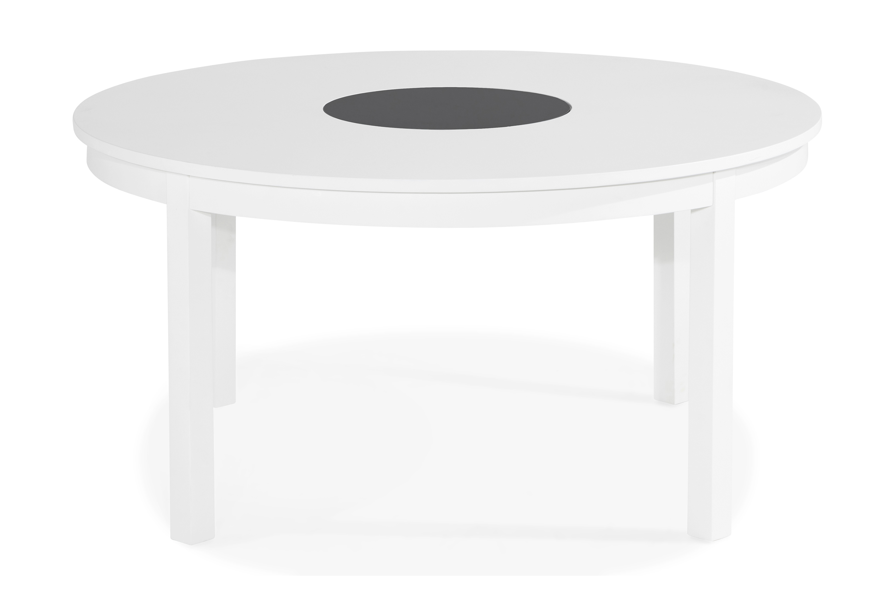 Ruokapöytä Octavia 150 cm Pyöreä - Valkoinen