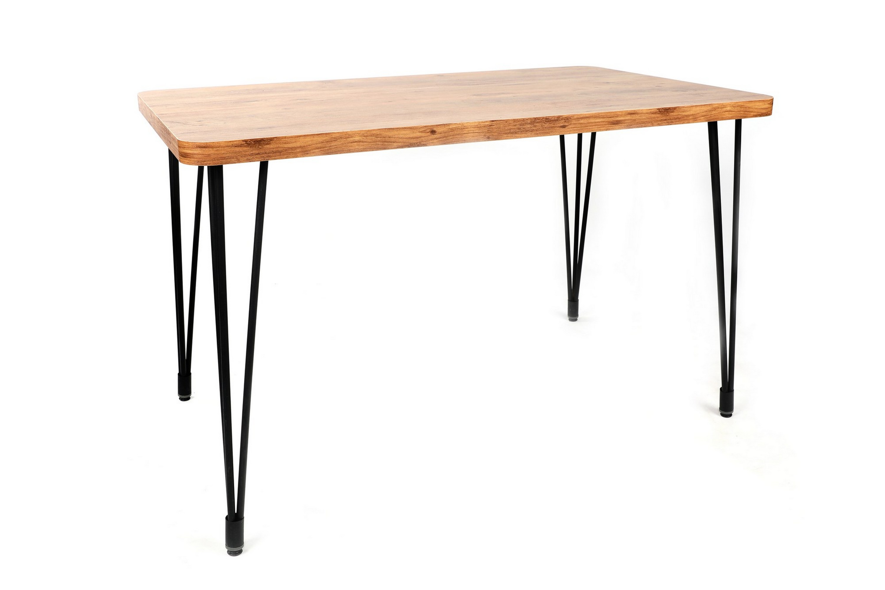 Ruokapöytä Ramila 120 cm - Pähkinä/Musta
