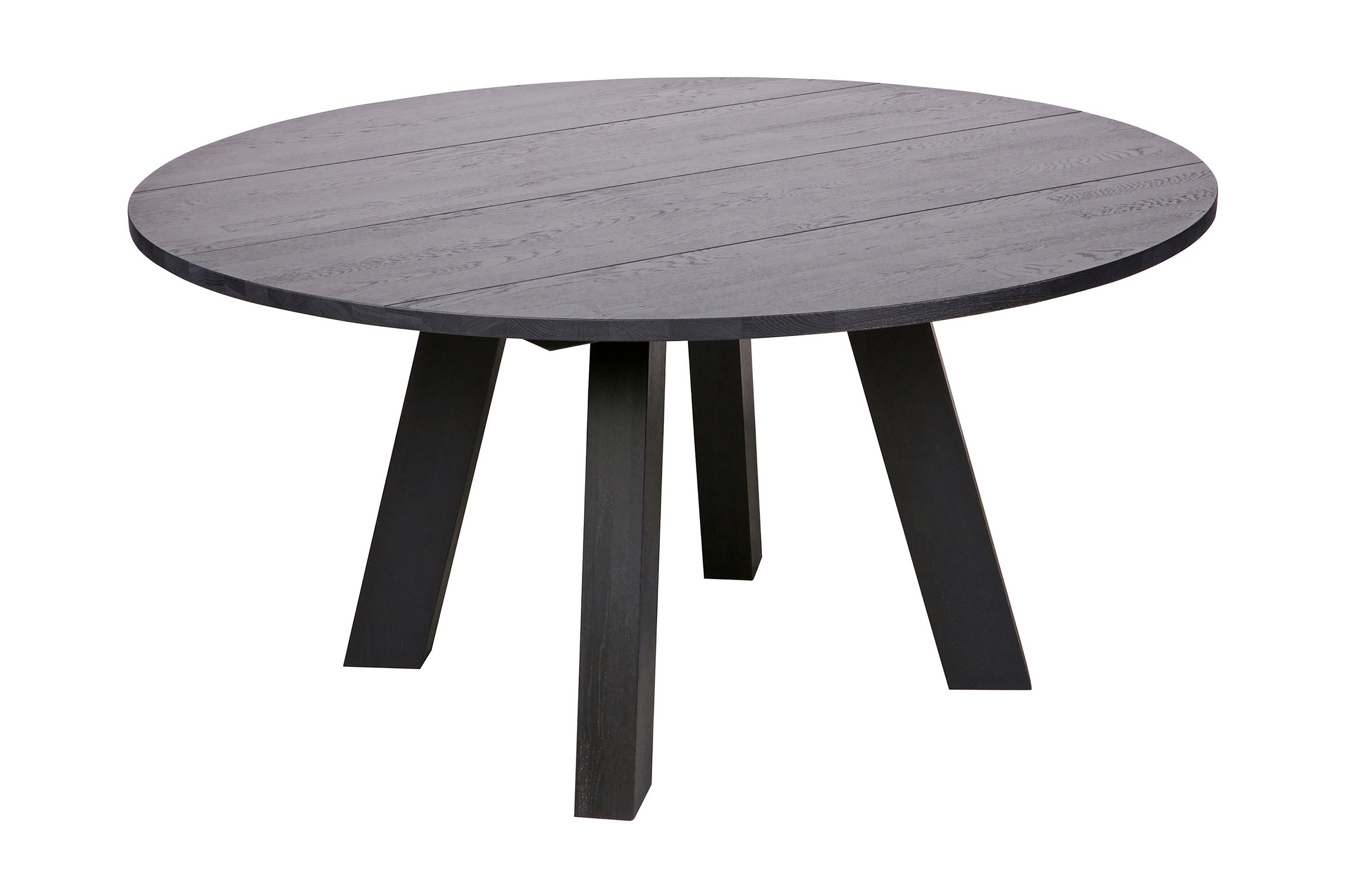Ruokapöytä Rodion 150 cm Pyöreä - Tummanruskea