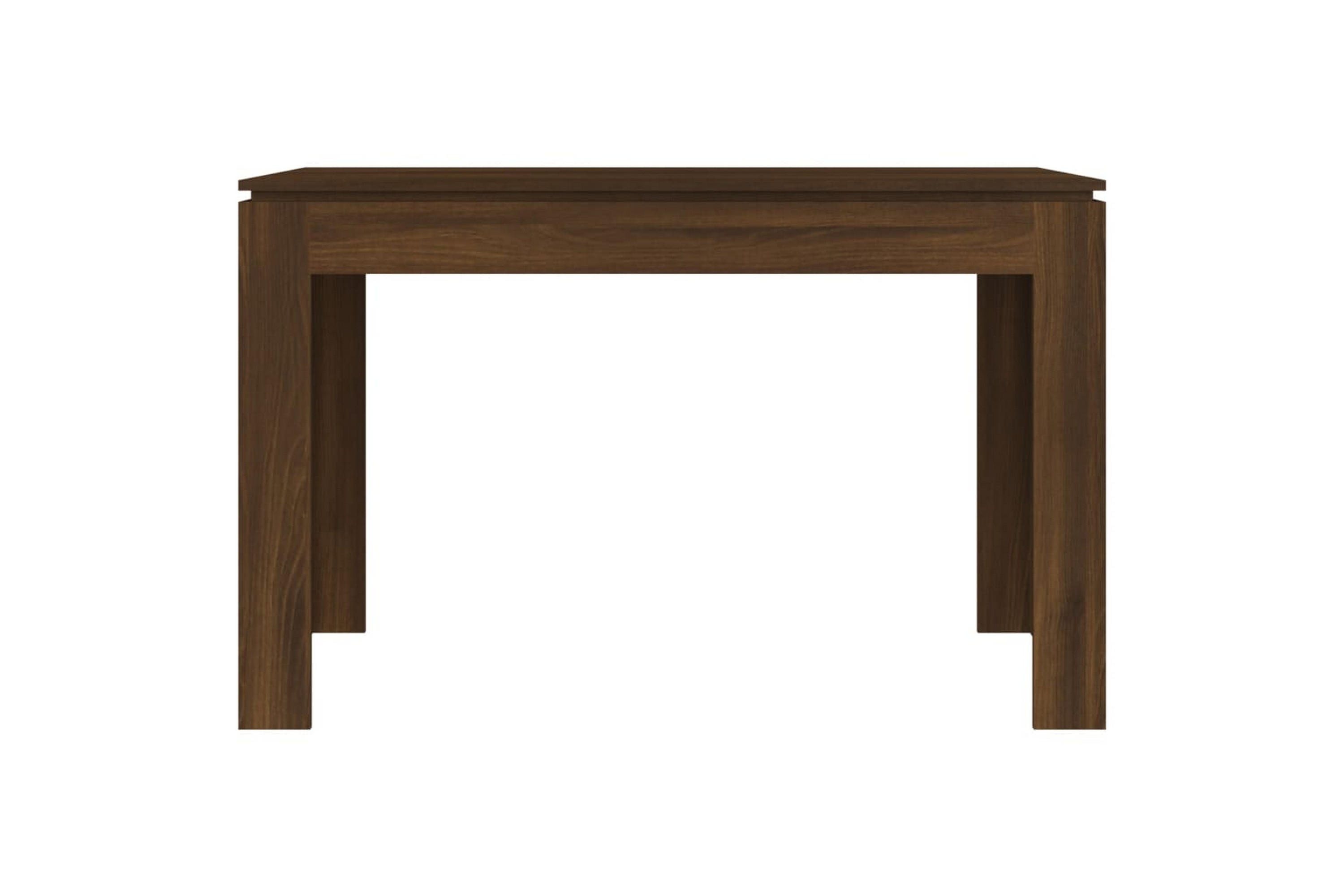 Ruokapöytä ruskea tammi 120x60x76 cm tekninen puu - Ruskea