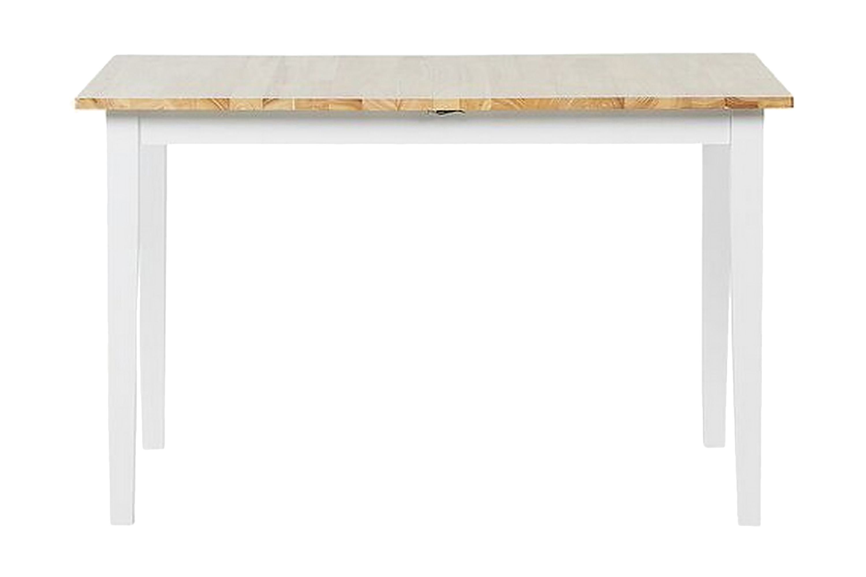 Ruokapöytä Wasola 150 cm Taitettava - Valkoinen/Vaaleanruskea