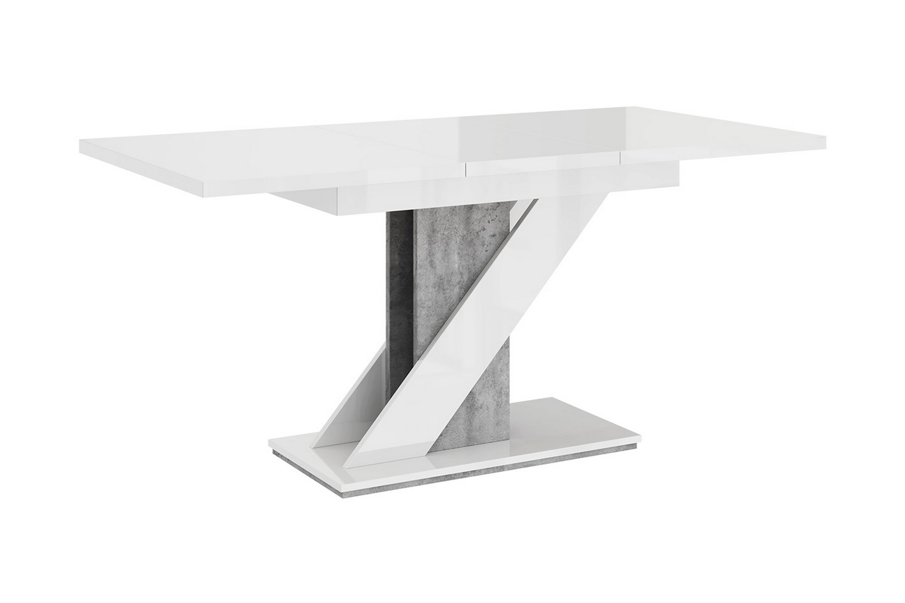 Ruokapöytä Yayla 160 cm - Valkoinen