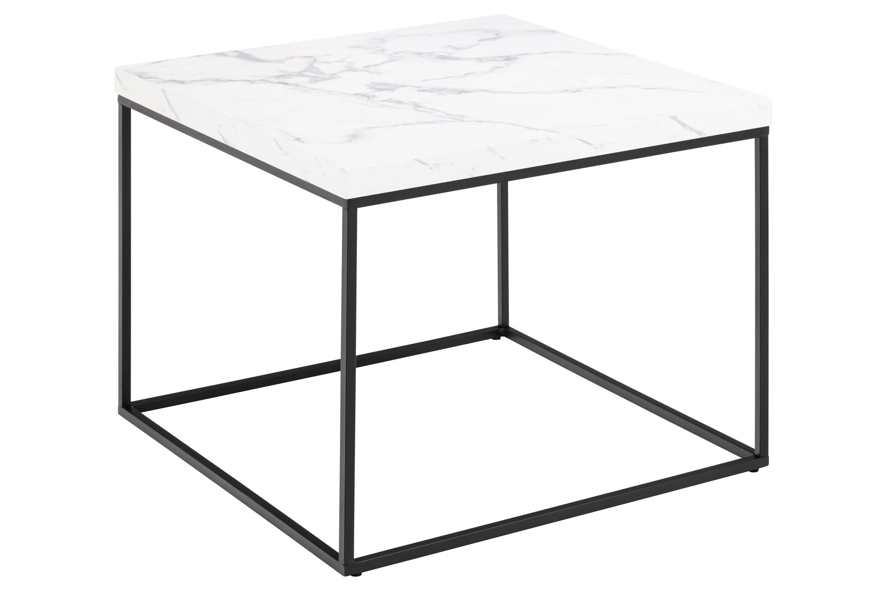 Sohvapöytä Adisan 60x60 cm - Valkoinen