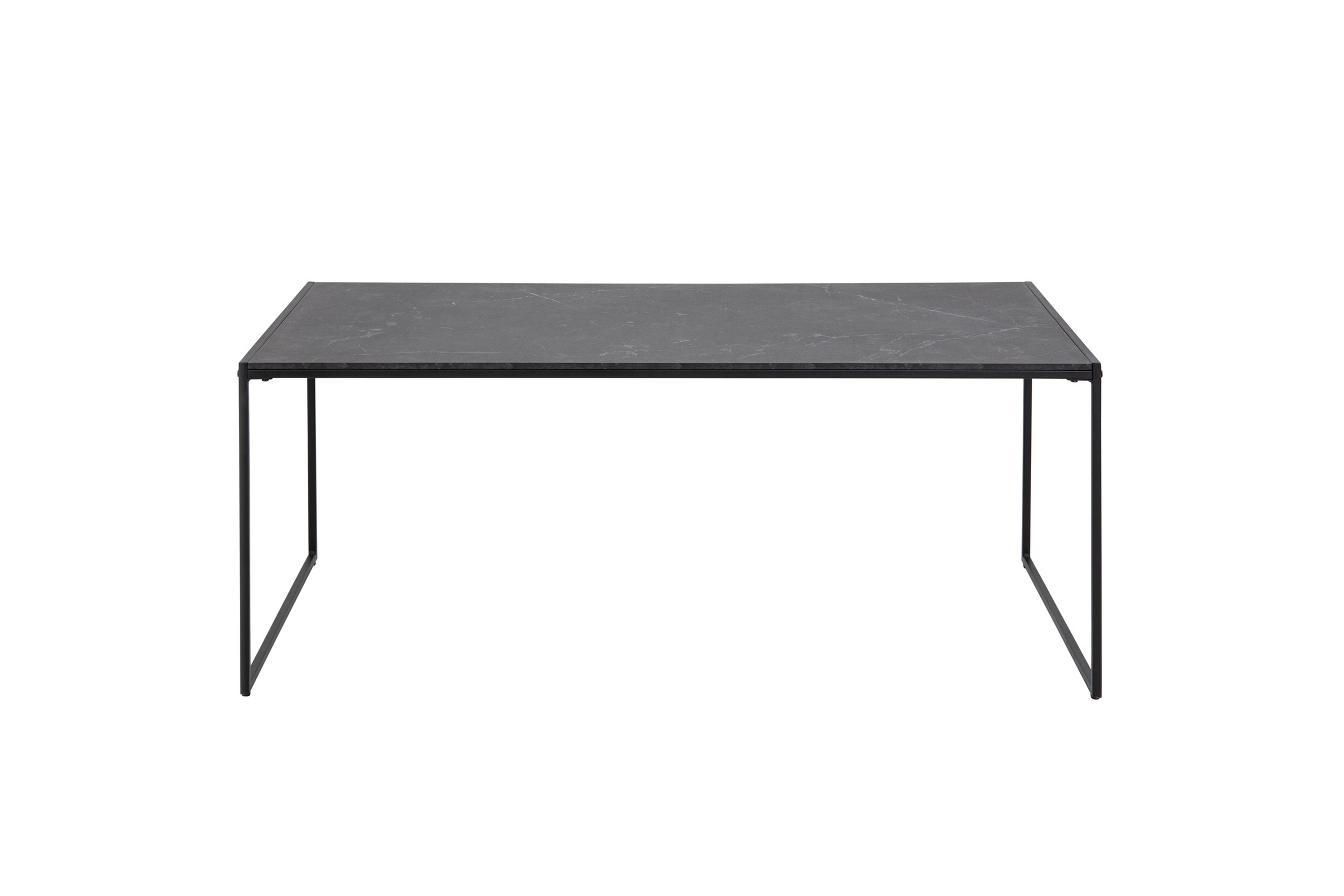 Sohvapöytä Infinity 120x60 cm Musta marmori -