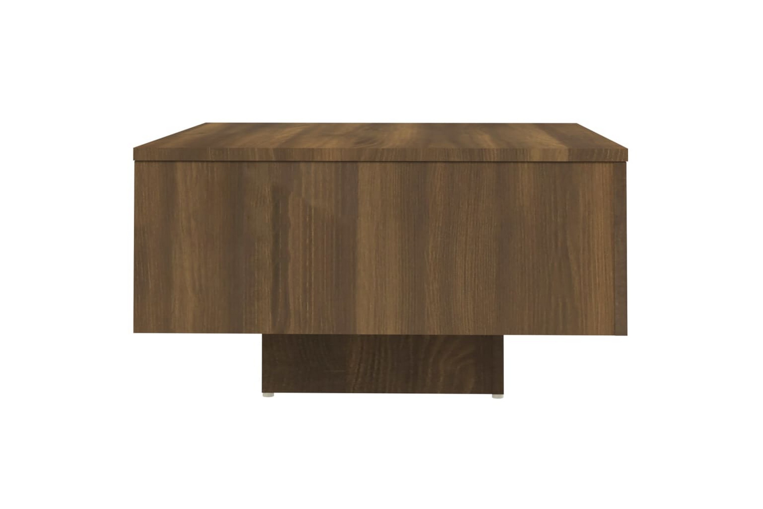 Sohvapöytä ruskea tammi 60x60x31,5 cm tekninen puu - Ruskea