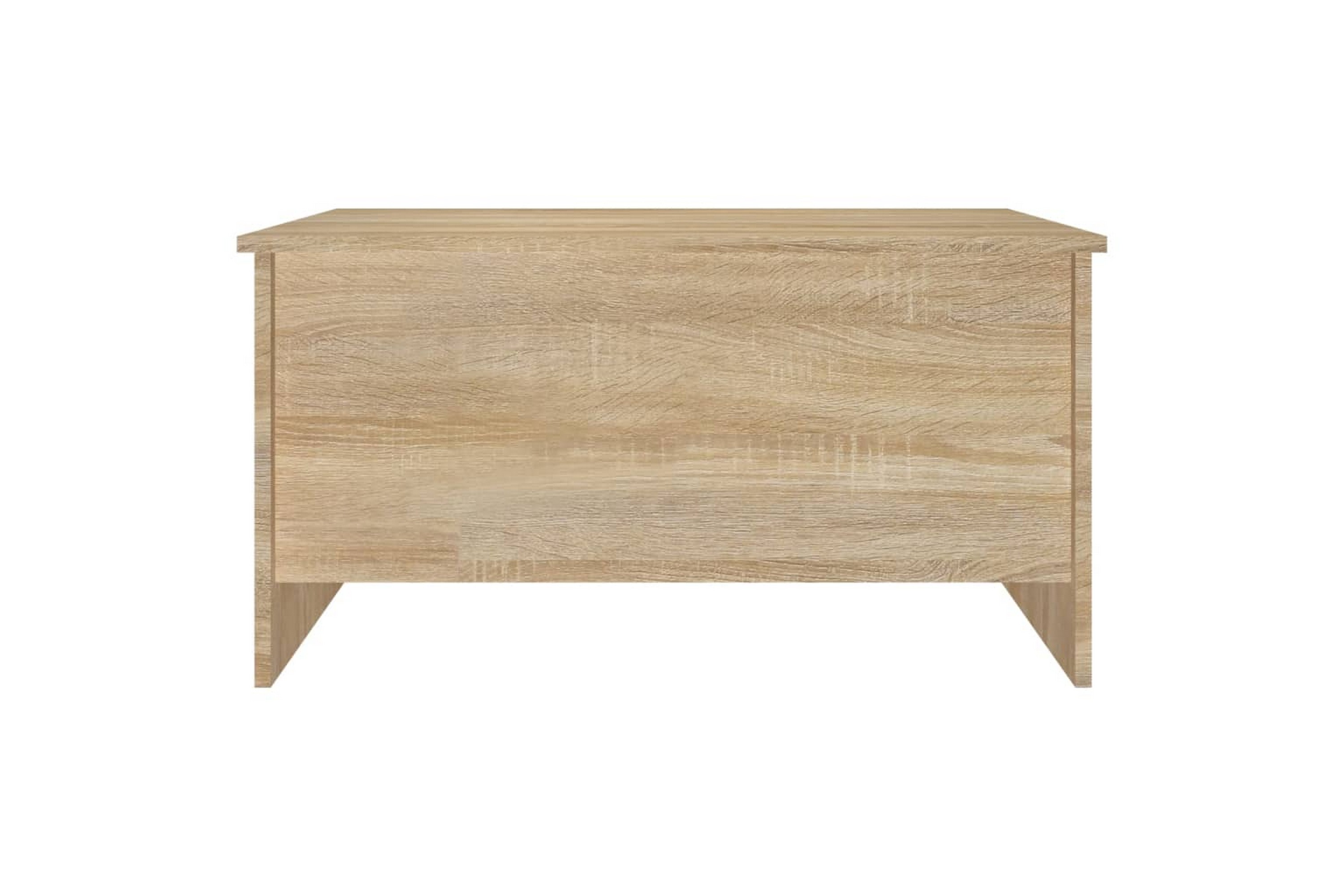 Sohvapöytä Sonoma-tammi 80x55,5x41,5 cm tekninen puu - Ruskea