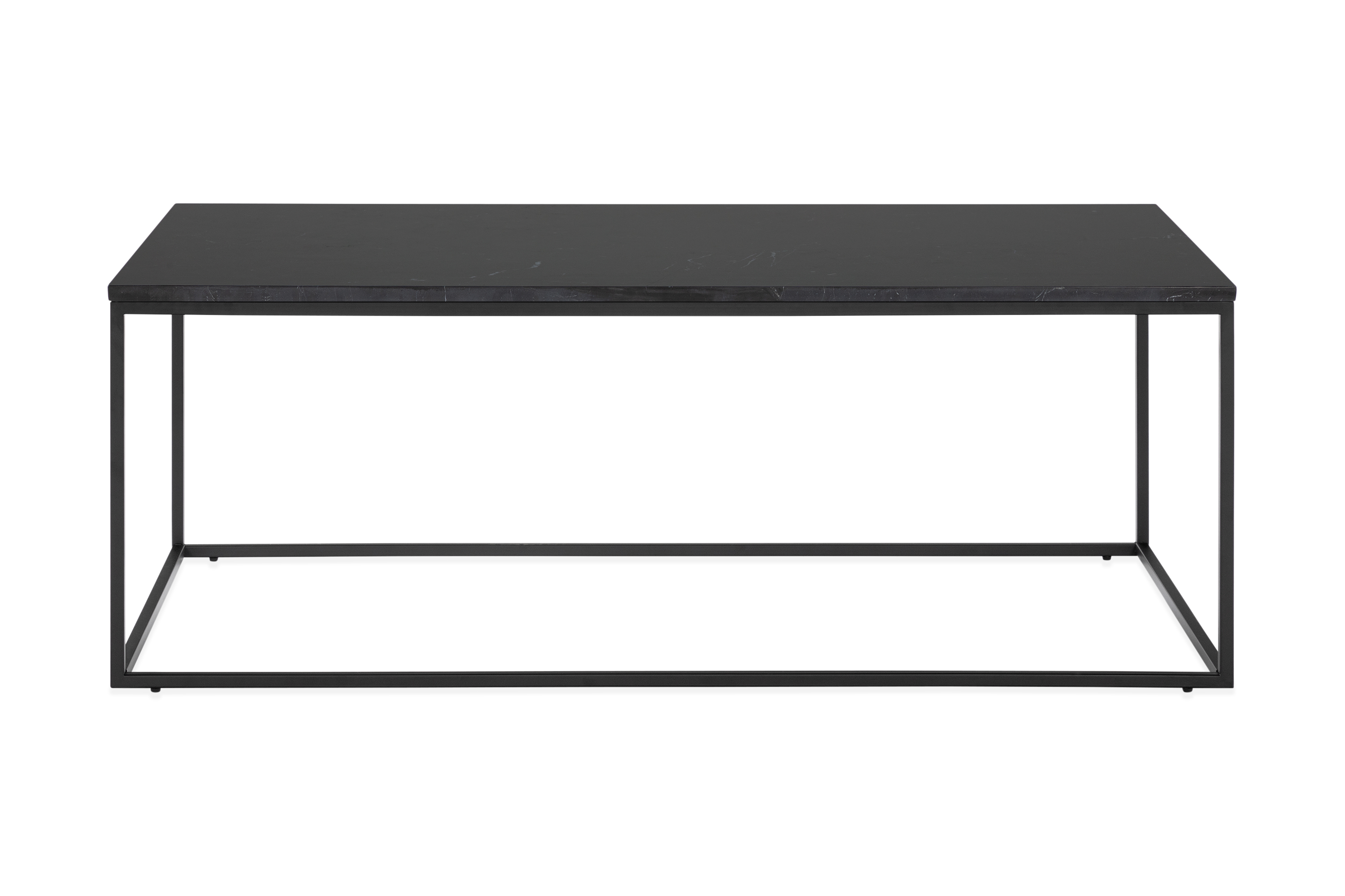 Sohvapöytä Titania 120 cm Marmori - Musta