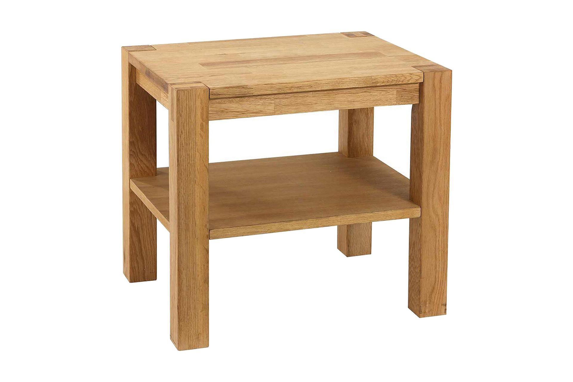 Yöpöytä Dixmoor 50 cm Säilytyksellä Hylly - Tammiviilu