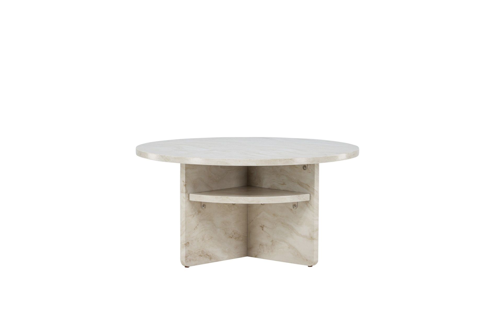 Ålesund Travertiini Sohvapöytä 85 cm - Beige