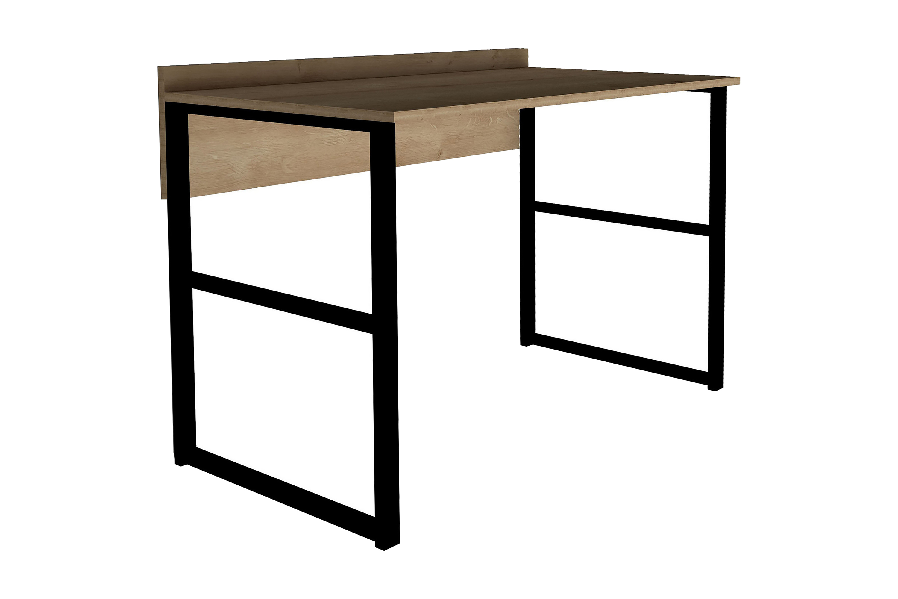 Kirjoituspöytä Dehana 120 cm - Ruskea/Musta