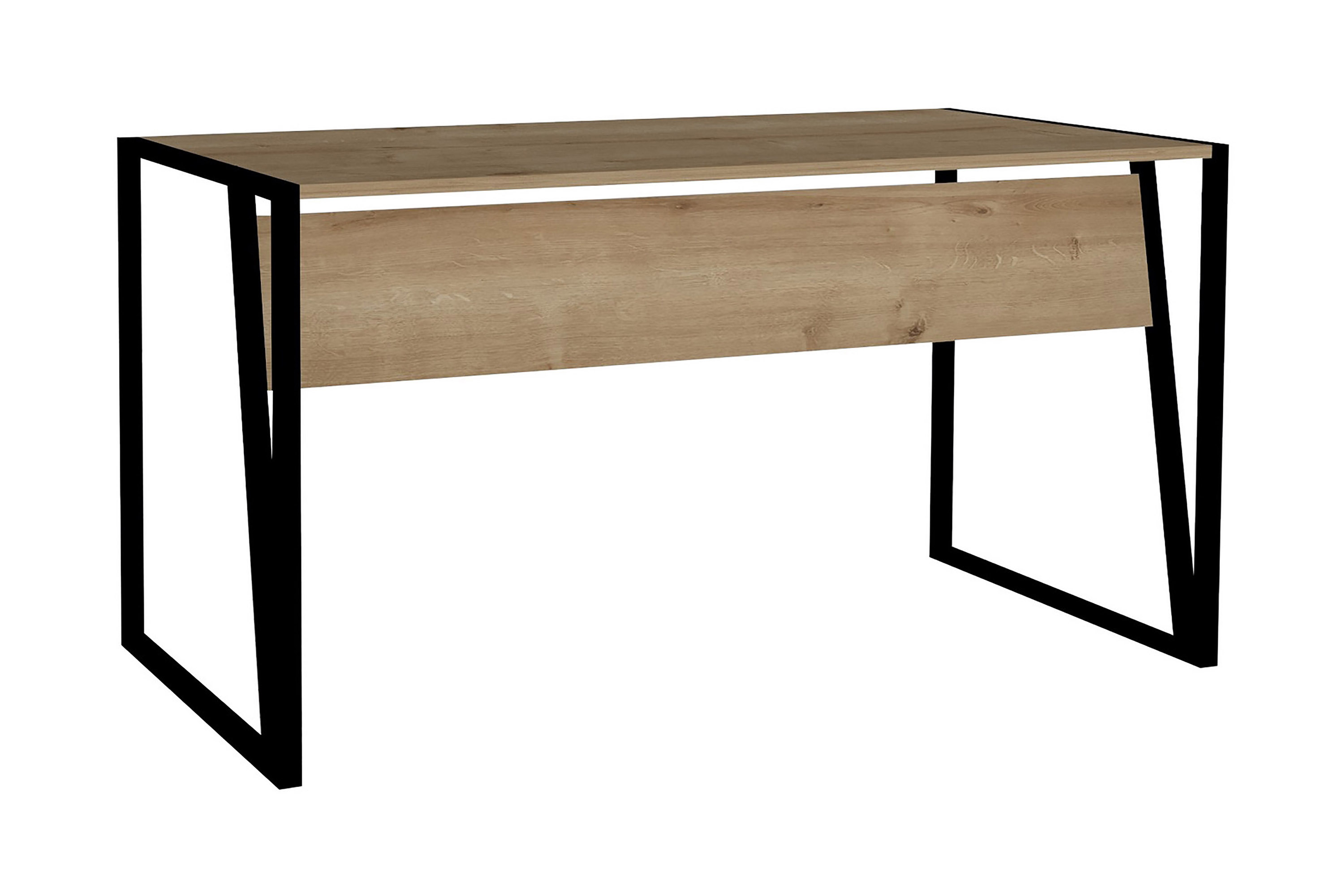 Kirjoituspöytä Cunday 140 cm - Ruskea/Musta