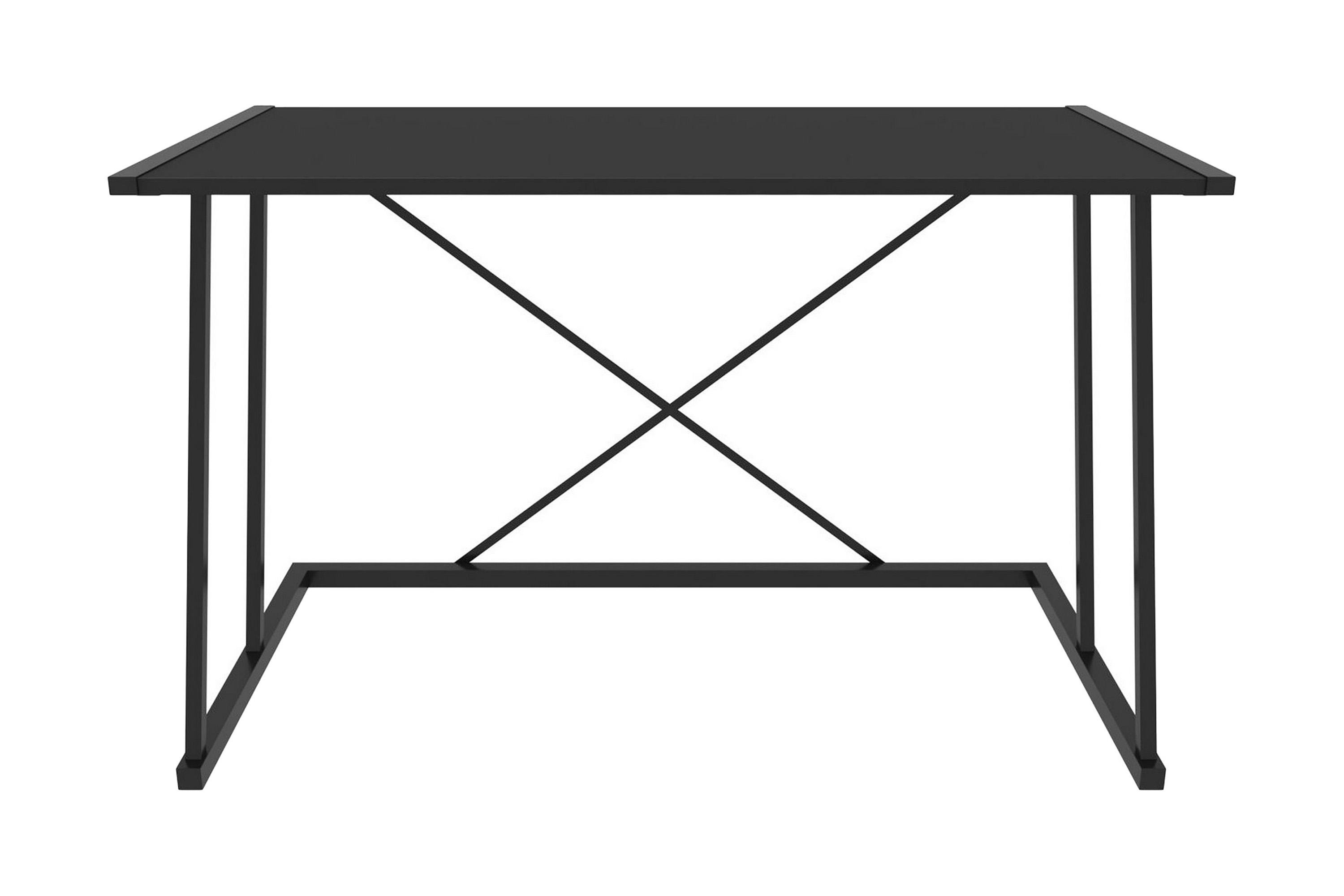 Kirjoituspöytä Oxaca 60x75x114 cm - Musta/Antrasiitti