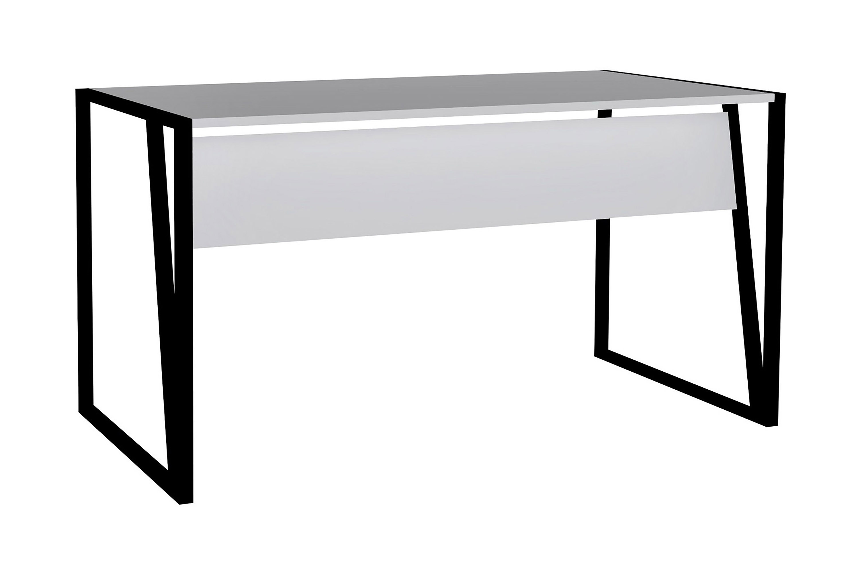 Kirjoituspöytä Tifany 140 cm - Valkoinen/Musta